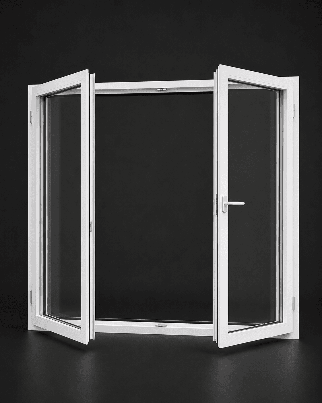Fenêtre aluminium à la française