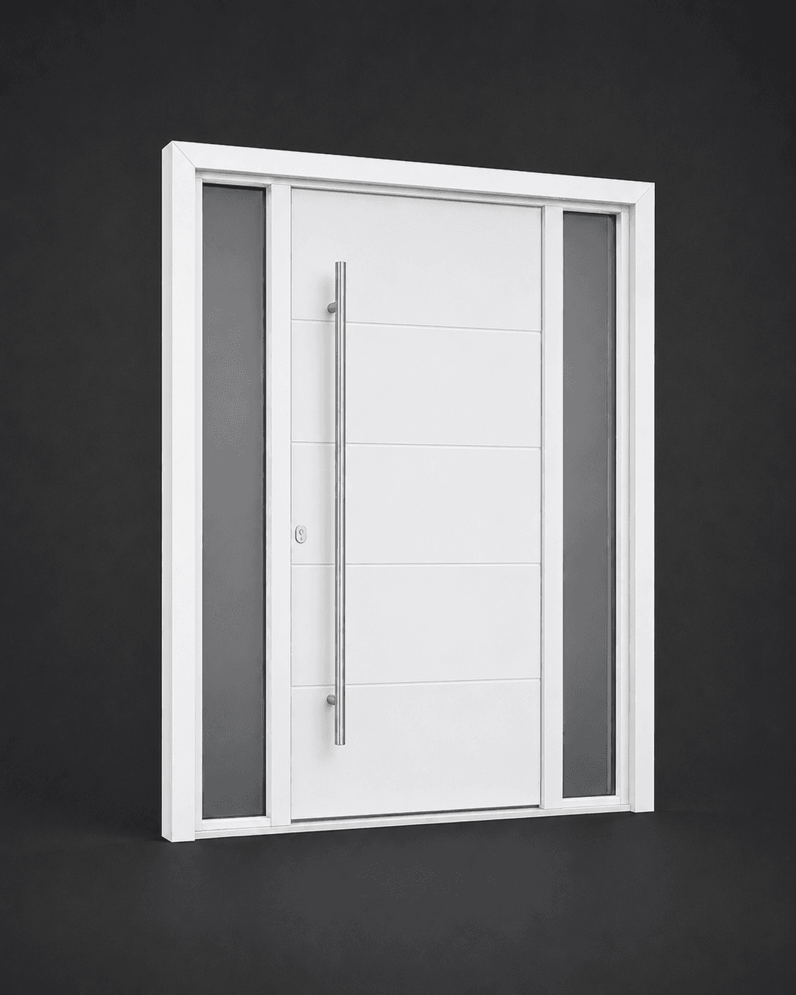 Porte d'entrée aluminium